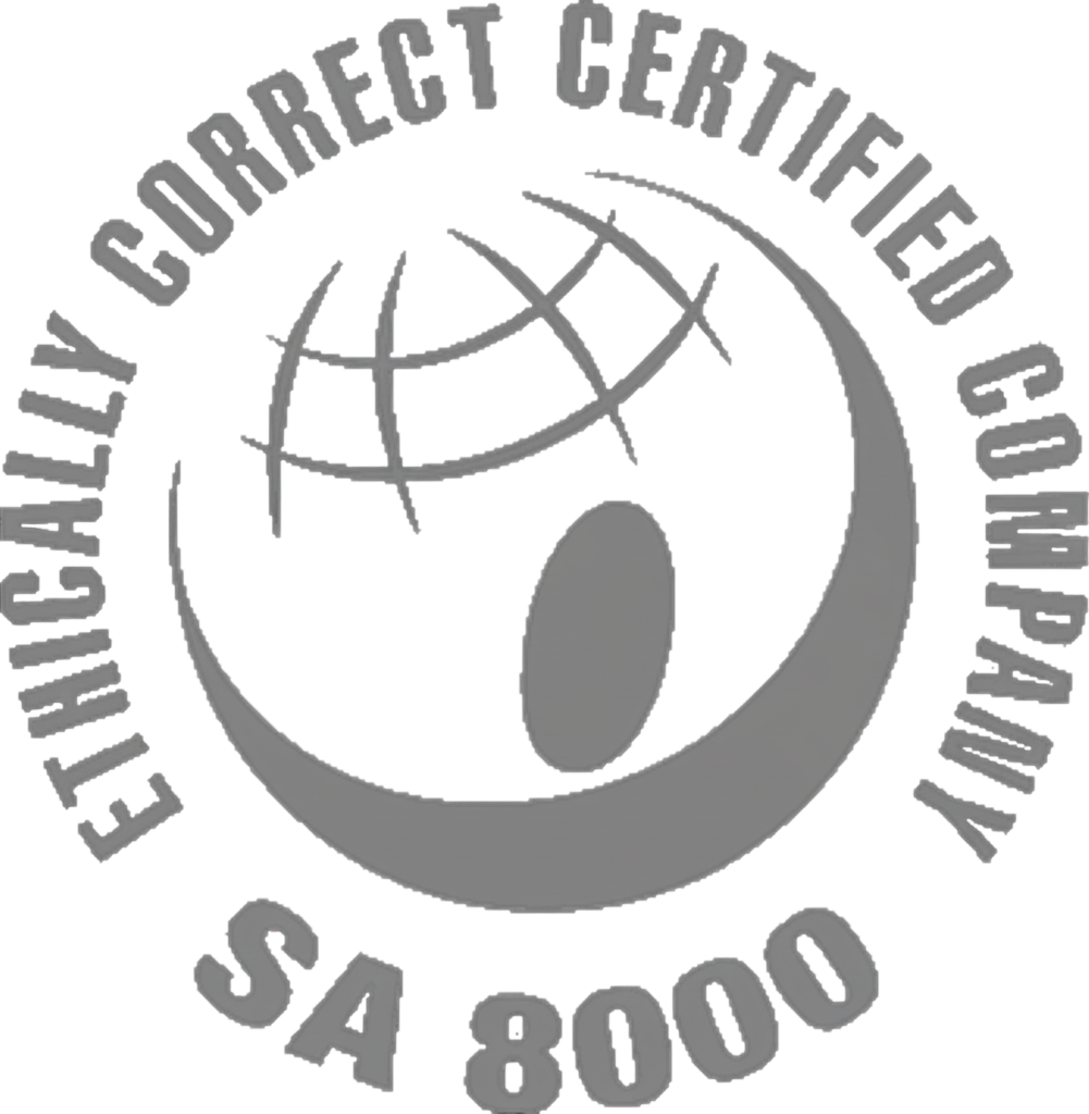 SA 8000 certified company logo